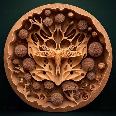 3D модель Gymnopholus rugicollis (STL)